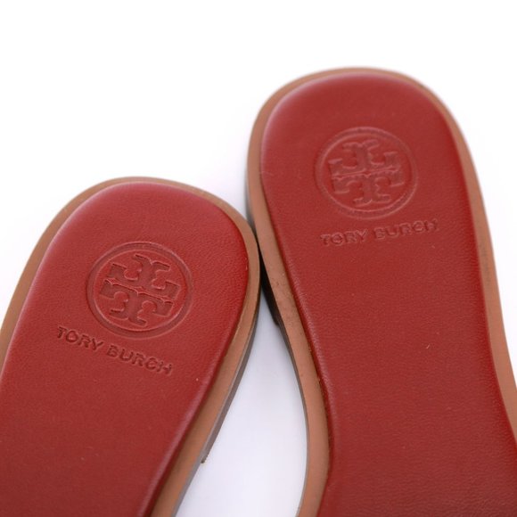NIB Tory Burch QUILTED EVERLY Slide in Roma Red 6, 9, 9.5 - Picture 6 of 10
